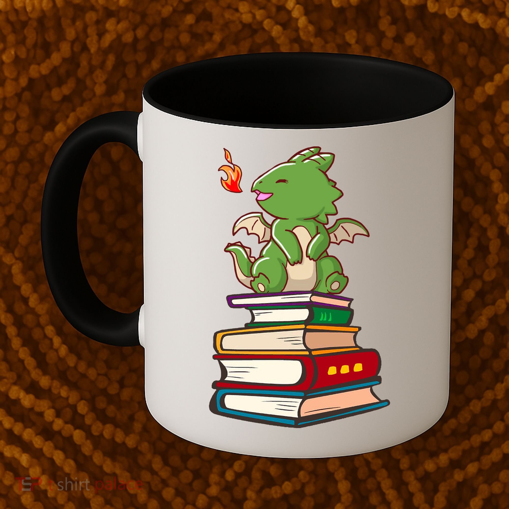 Book-Wrym Kawii Dragon Coffee Mug