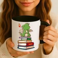 Book-Wrym Kawii Dragon Coffee Mug thumb 3