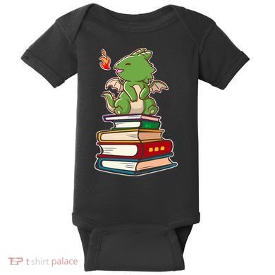 Book-Wrym Kawii Dragon Baby Bodysuit