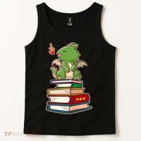 Book-Wrym Kawii Dragon Tank Top thumb 2