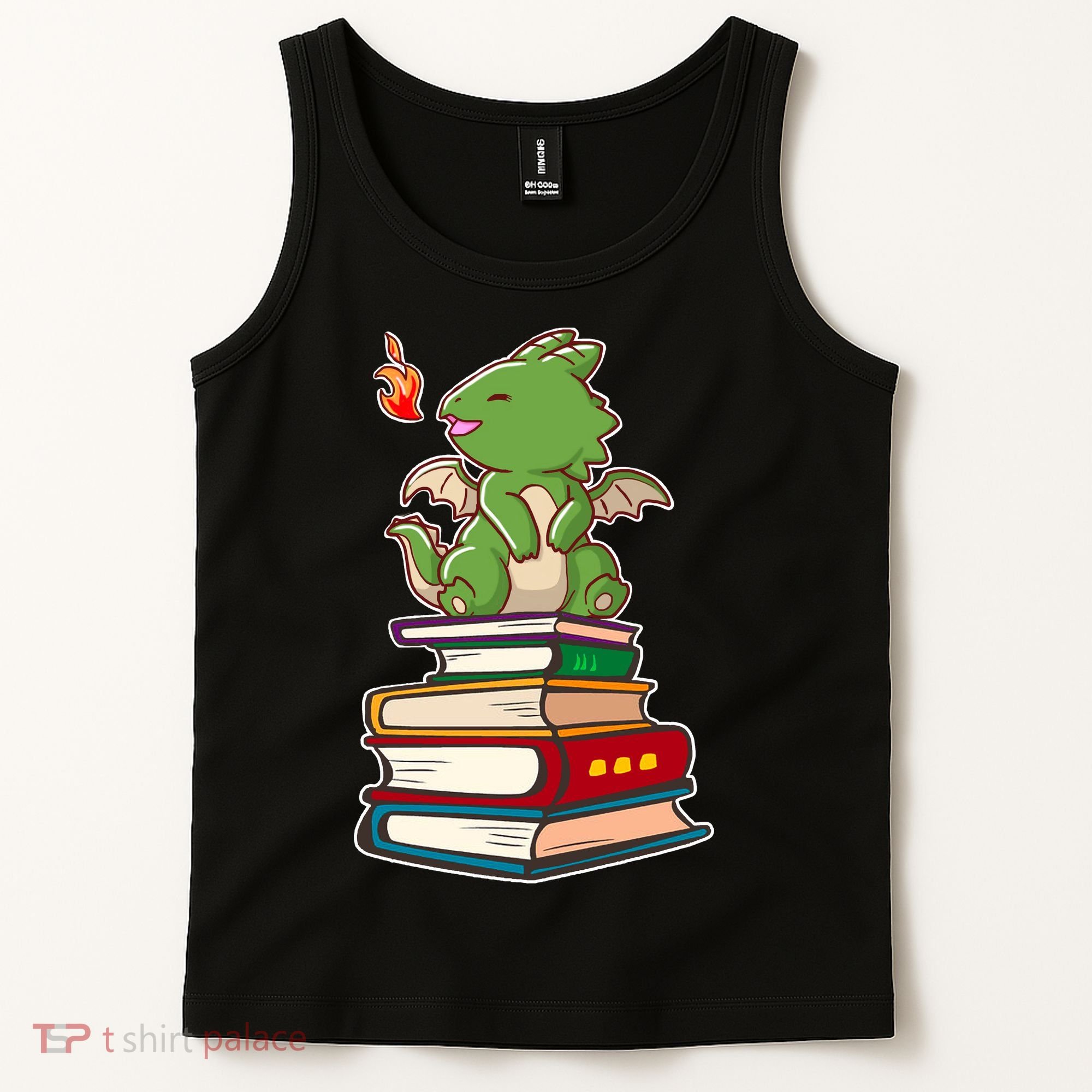 Book-Wrym Kawii Dragon Tank Top