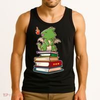 Book-Wrym Kawii Dragon Tank Top thumb 3