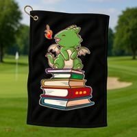 Book-Wrym Kawii Dragon Golf Towel thumb 1