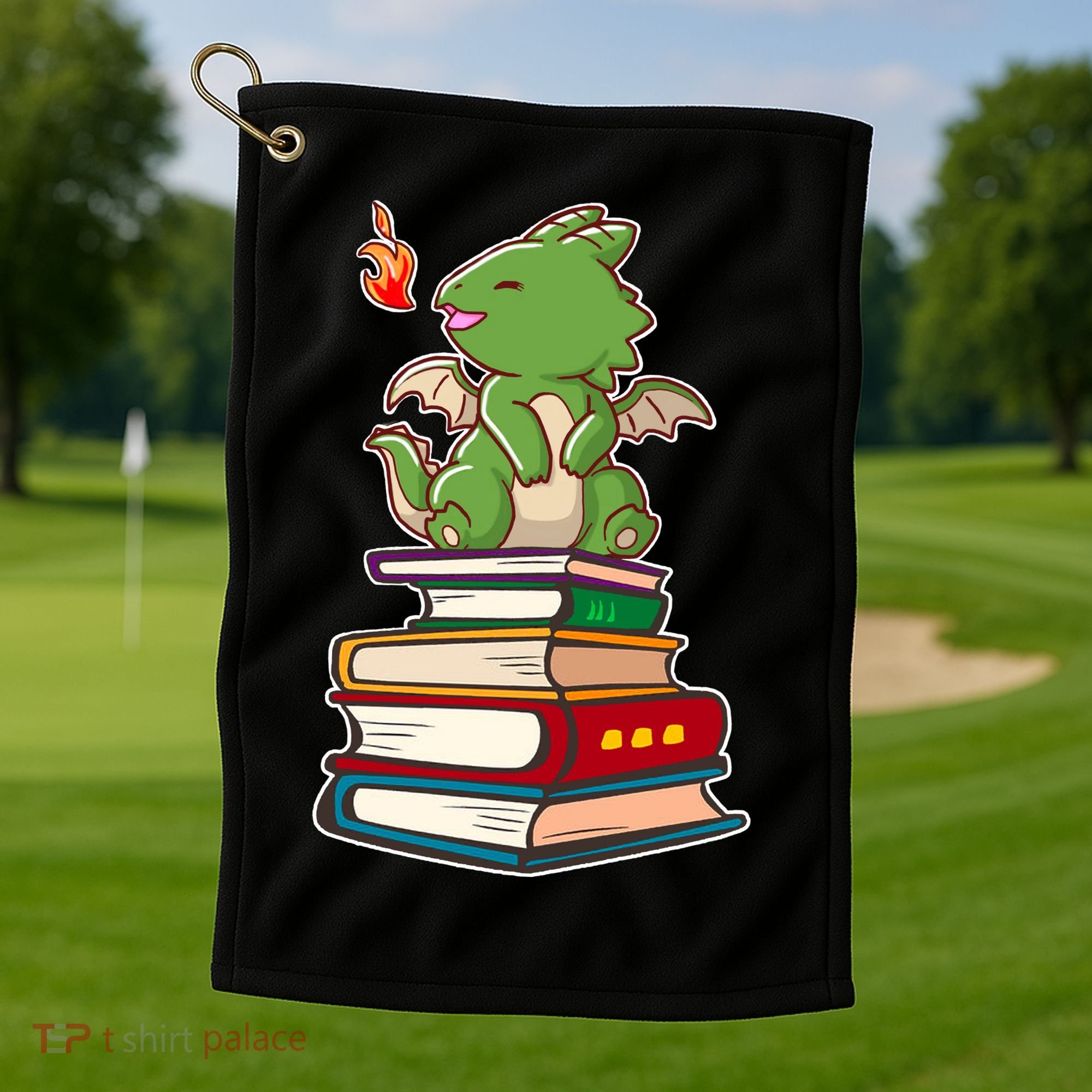 Book-Wrym Kawii Dragon Golf Towel