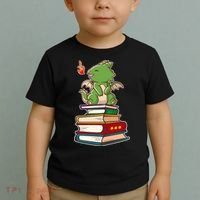 Book-Wrym Kawii Dragon Toddler T-Shirt thumb 2