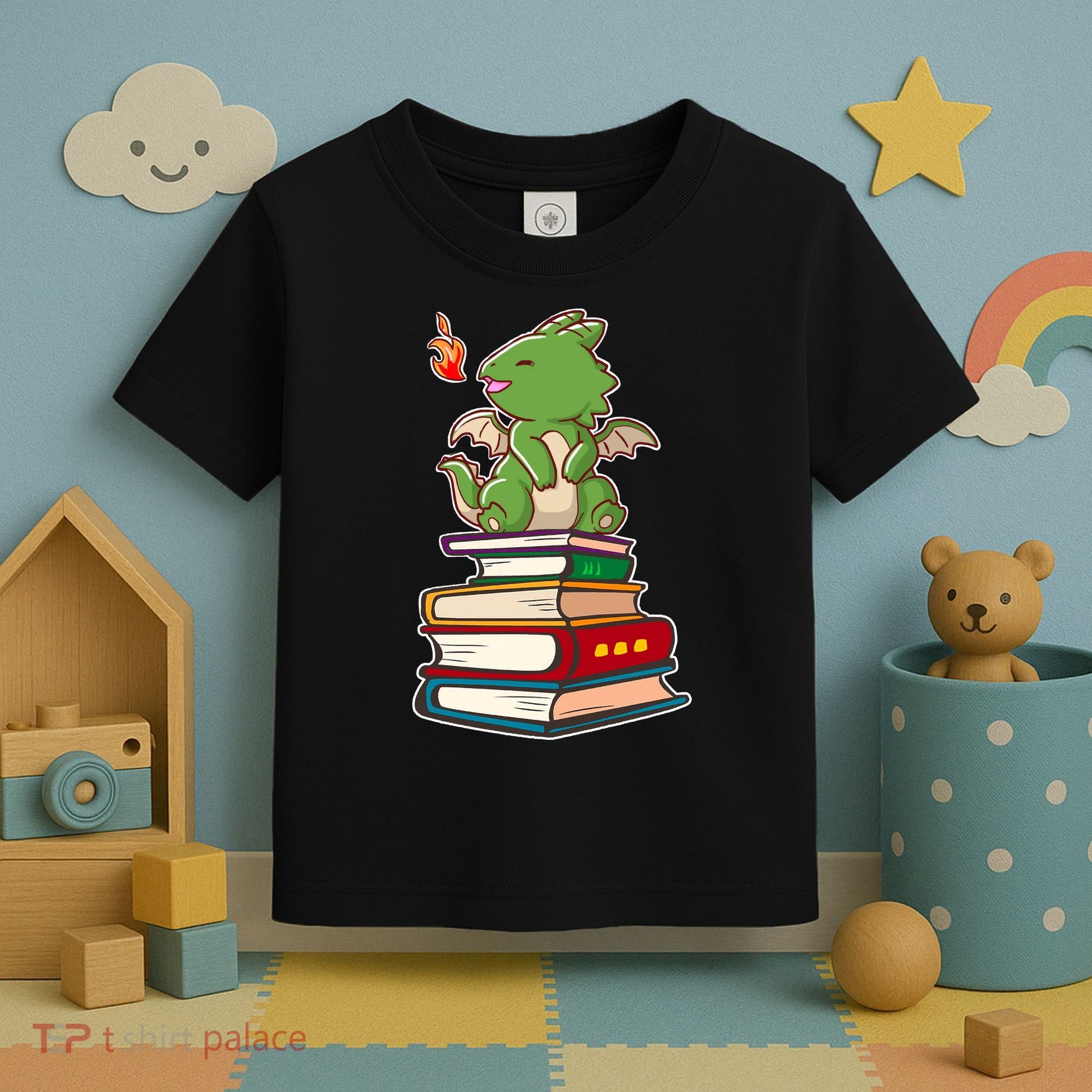 Book-Wrym Kawii Dragon Toddler T-Shirt