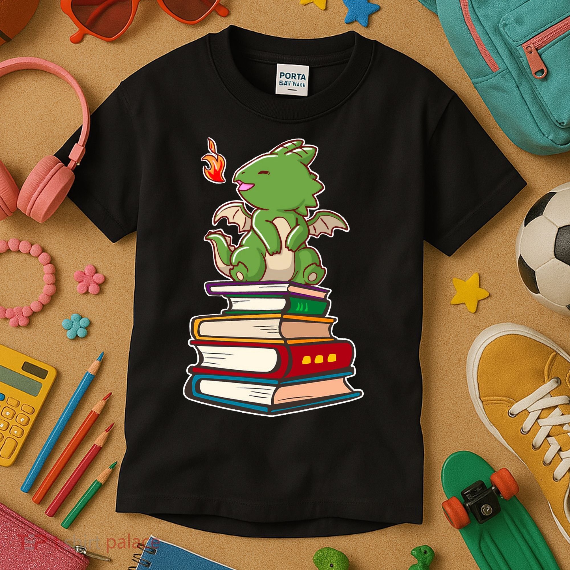 Book-Wrym Kawii Dragon Kids T-Shirt