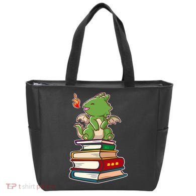 Book-Wrym Kawii Dragon Tote Bag