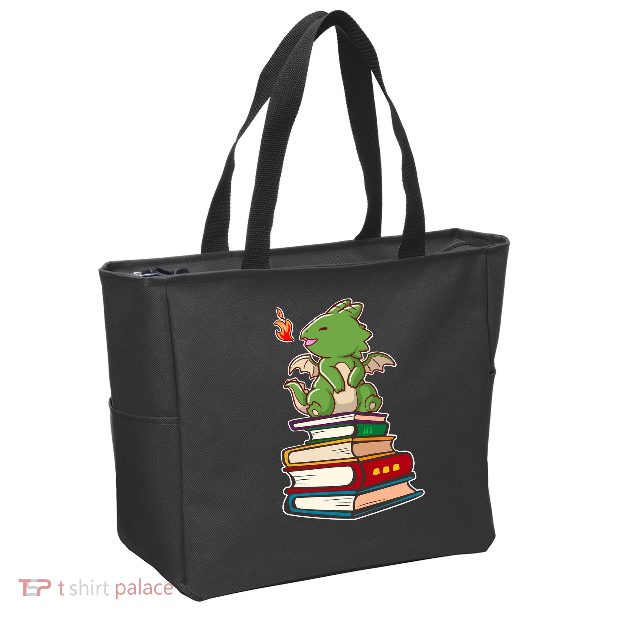 Book-Wrym Kawii Dragon Tote Bag