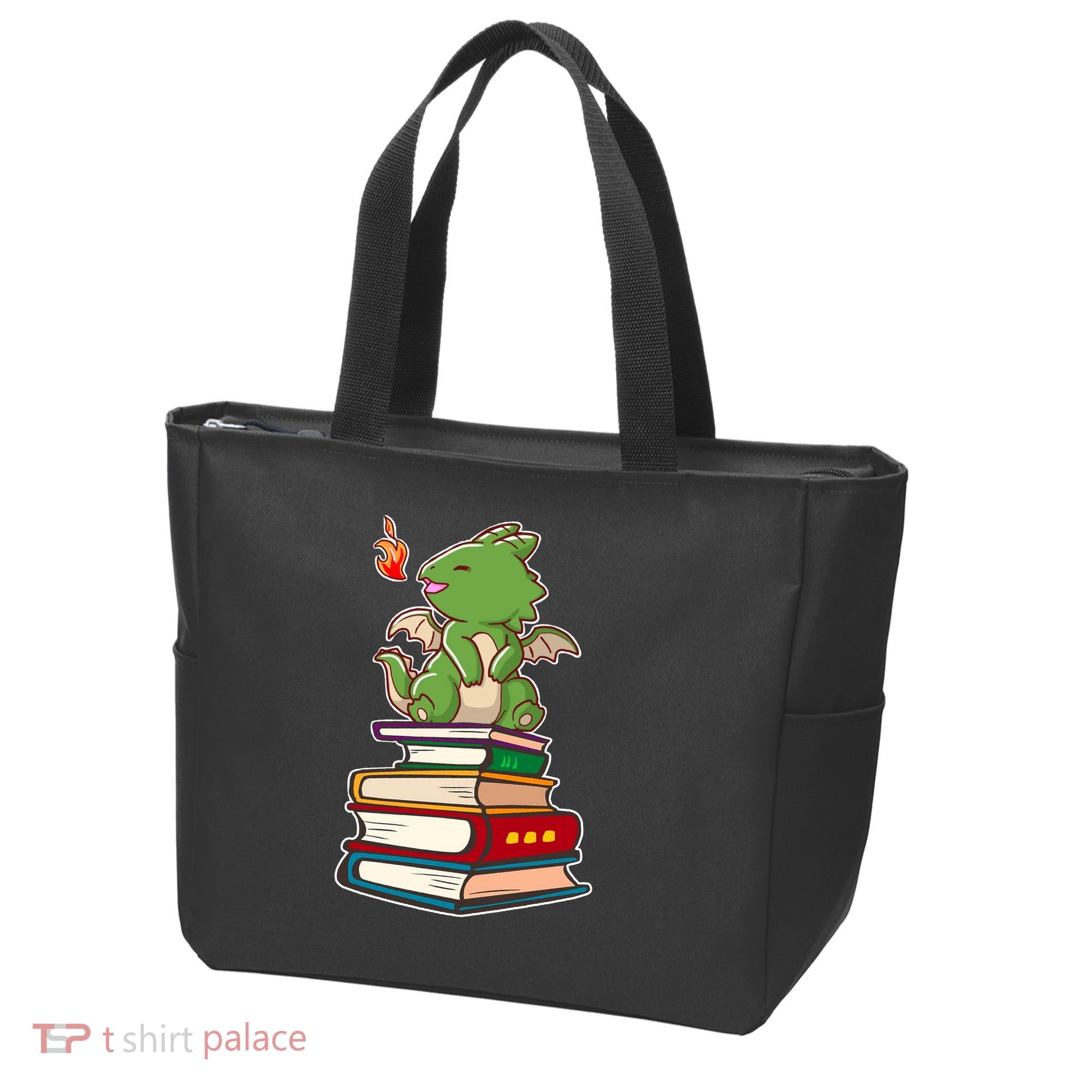 Book-Wrym Kawii Dragon Tote Bag