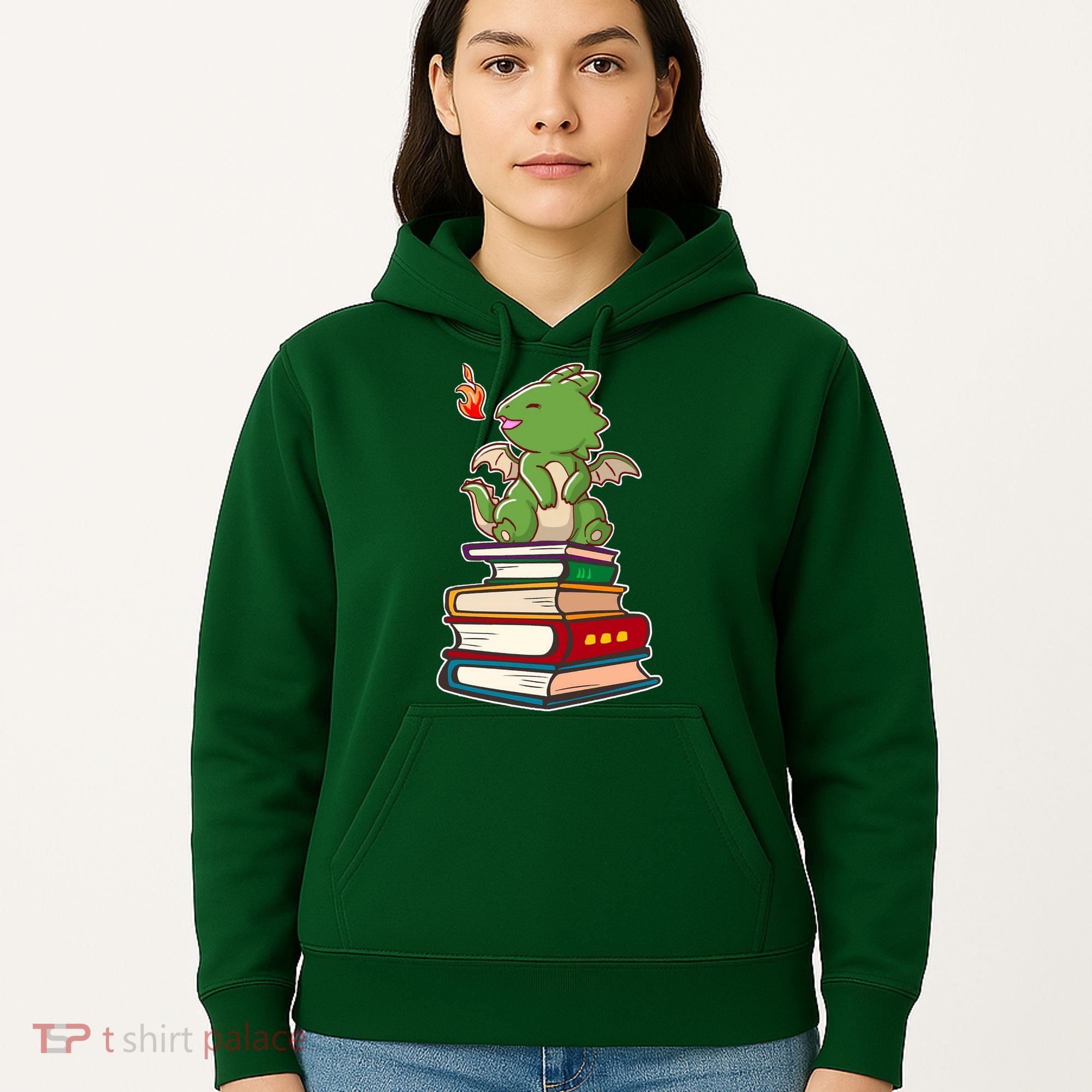 Book-Wrym Kawii Dragon Hoodie