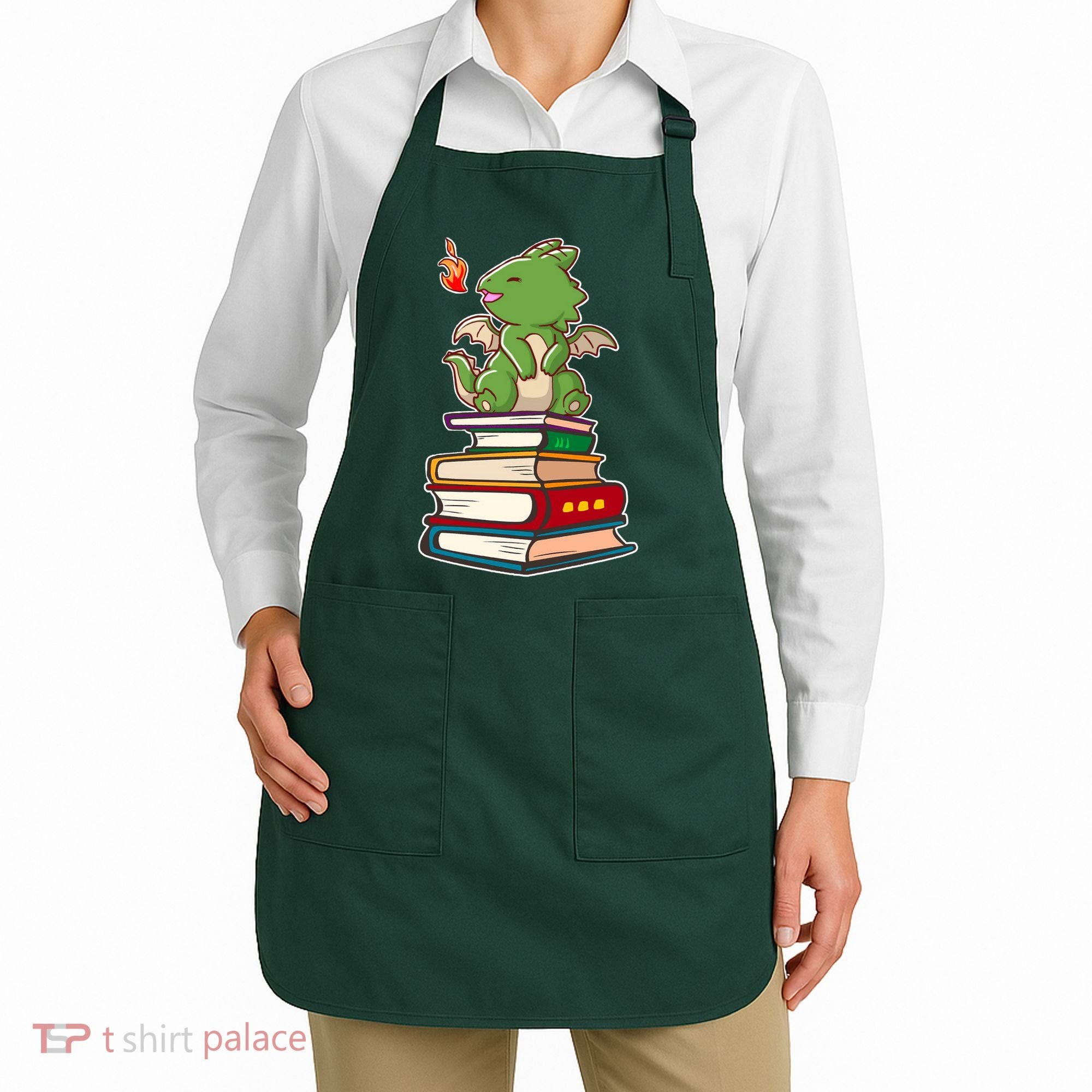 Book-Wrym Kawii Dragon Apron
