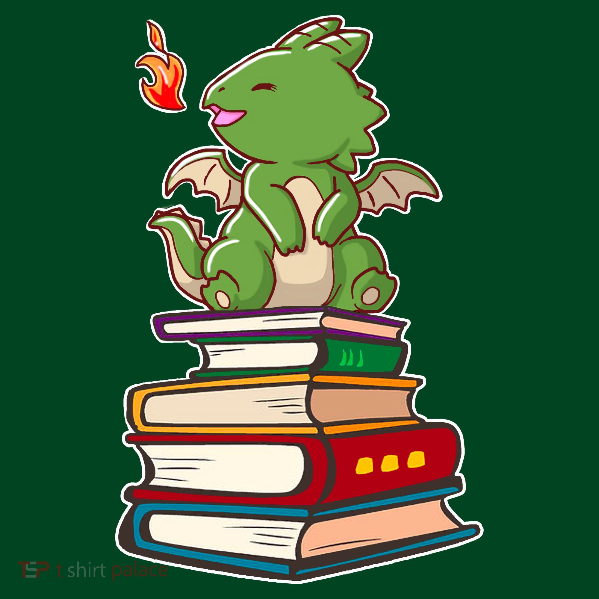 Book-Wrym Kawii Dragon T-Shirt
