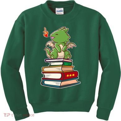 Book-Wrym Kawii Dragon Kids Sweatshirt