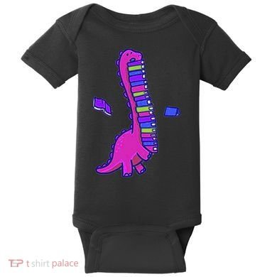 Bookasuras Baby Bodysuit