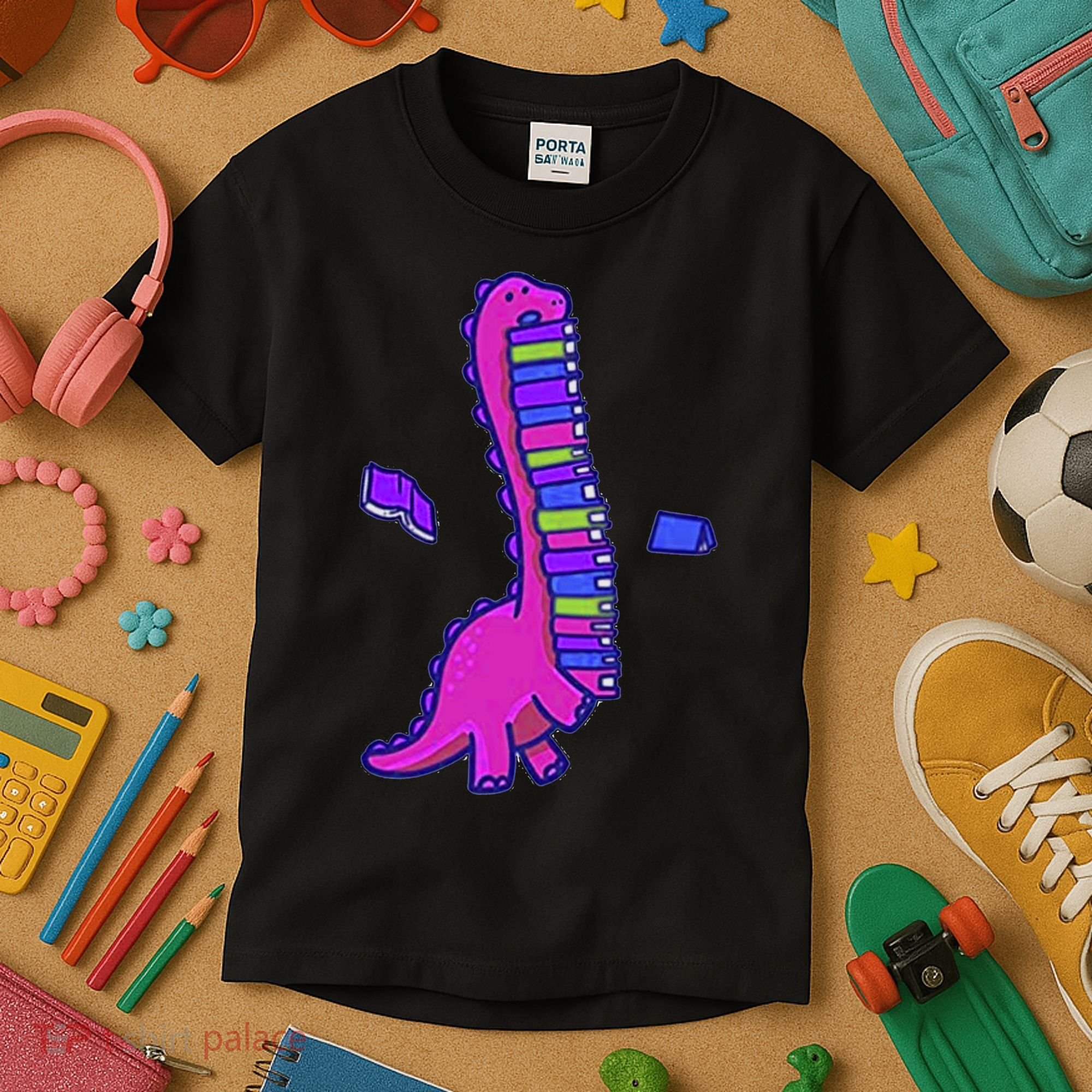 Bookasuras Kids T-Shirt