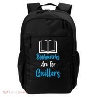 Bookmarks Are For Quitters Backpack thumb 0