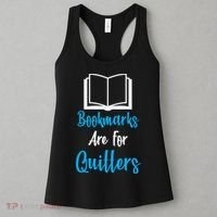 Bookmarks Are For Quitters Women's Tank Top thumb 3