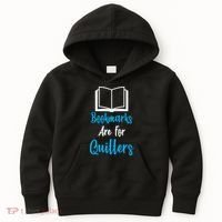 Bookmarks Are For Quitters Kids Hoodie thumb 0