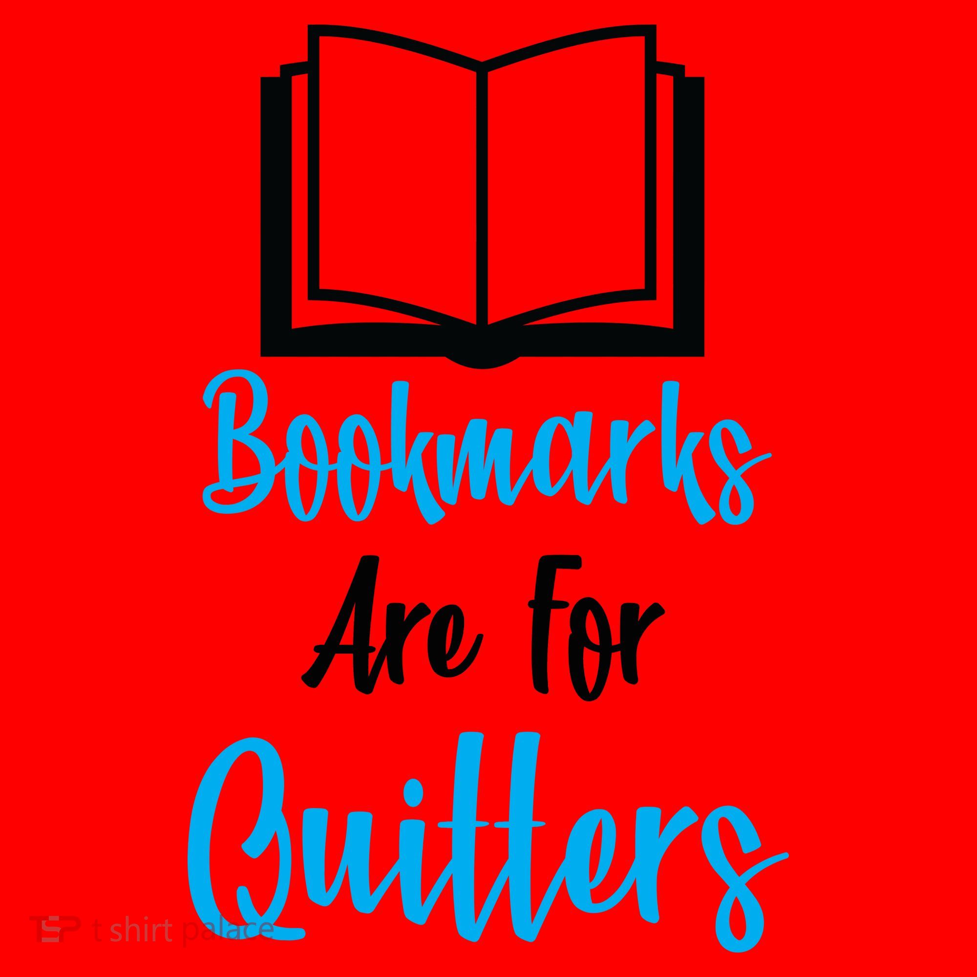 Bookmarks Are For Quitters Santa Hat