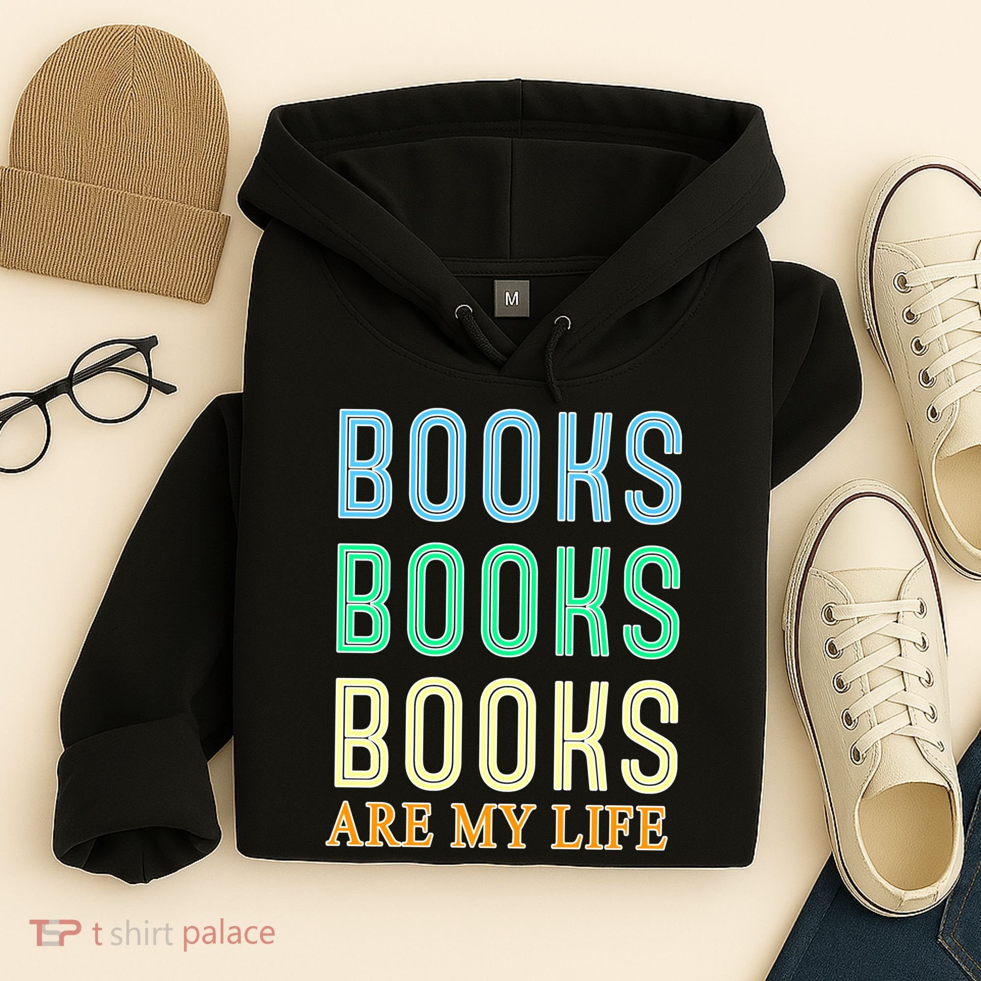 Books Are My Life Book Quotes Essential Hoodie