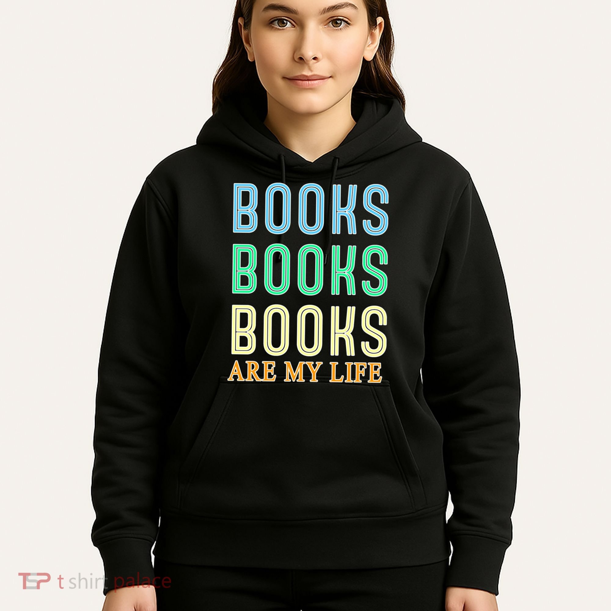 Books Are My Life Book Quotes Essential Hoodie