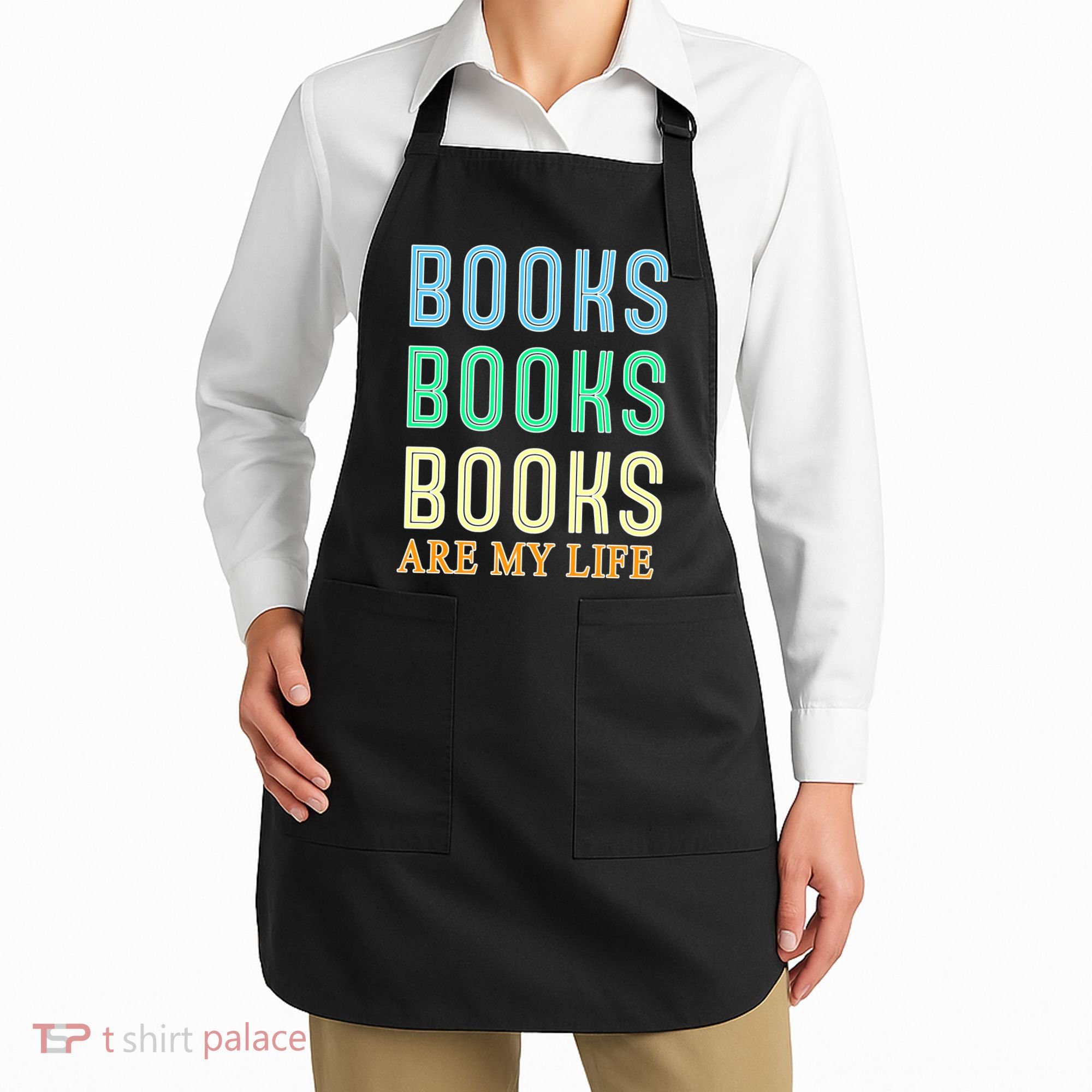 Books Are My Life Book Quotes Essential Apron