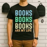 Books Are My Life Book Quotes Essential T-Shirt thumb 6