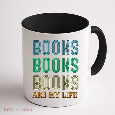 Books Are My Life Book Quotes Essential Coffee Mug back