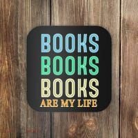 Books Are My Life Book Quotes Essential Coaster thumb 0