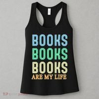 Books Are My Life Book Quotes Essential Women's Tank Top thumb 3