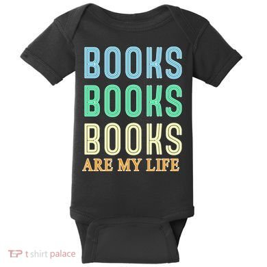 Books Are My Life Book Quotes Essential Baby Bodysuit