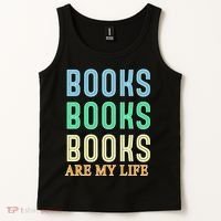Books Are My Life Book Quotes Essential Tank Top thumb 2