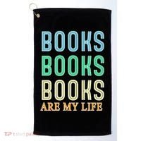 Books Are My Life Book Quotes Essential Golf Towel thumb 0