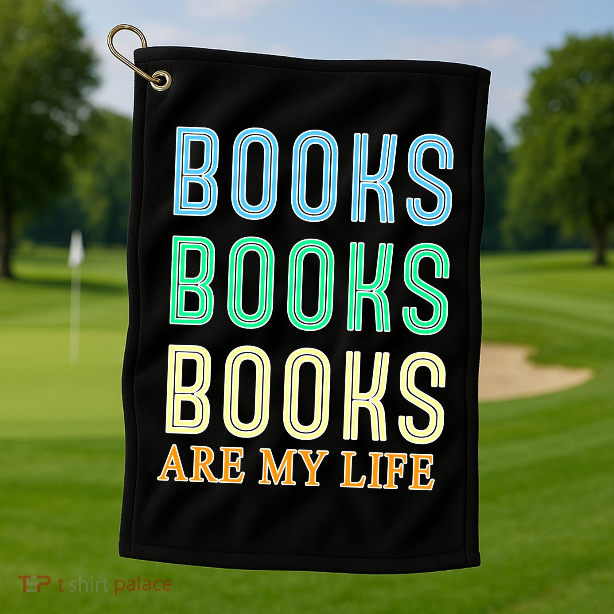 Books Are My Life Book Quotes Essential Golf Towel