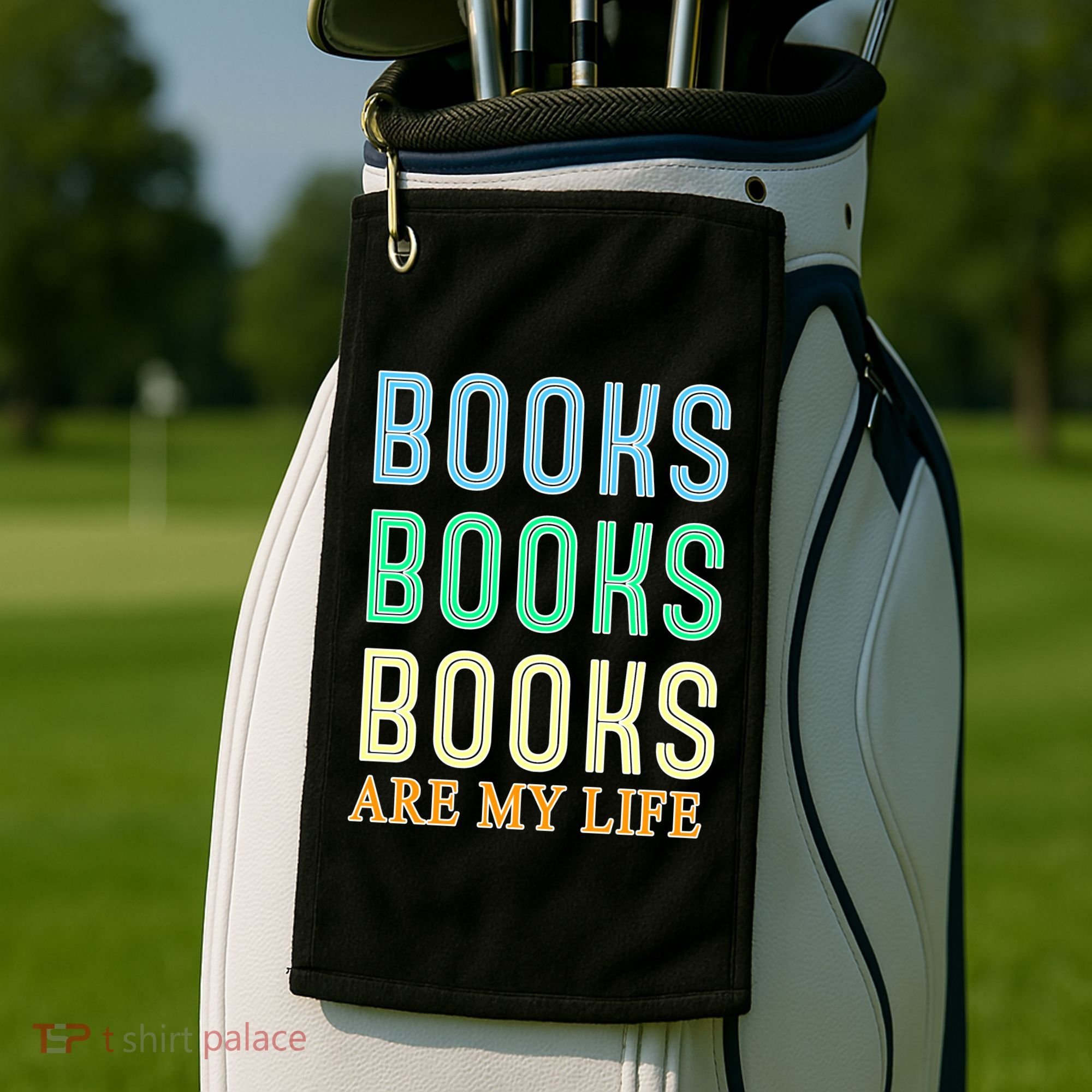 Books Are My Life Book Quotes Essential Golf Towel