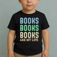 Books Are My Life Book Quotes Essential Toddler T-Shirt thumb 2