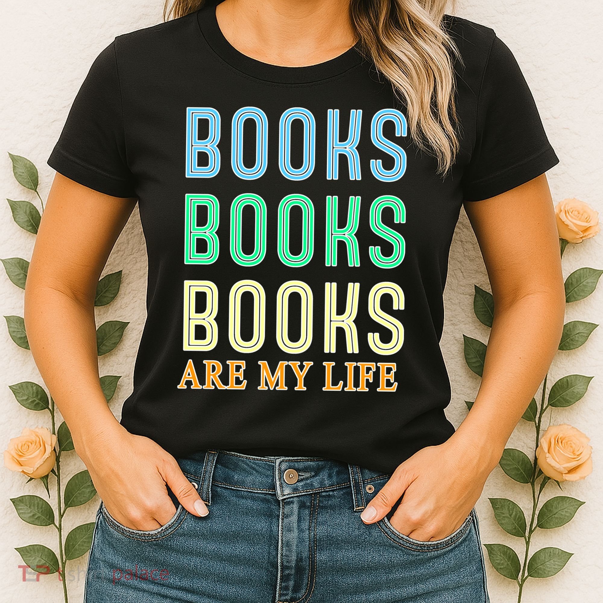 Books Are My Life Book Quotes Essential Women's T-Shirt