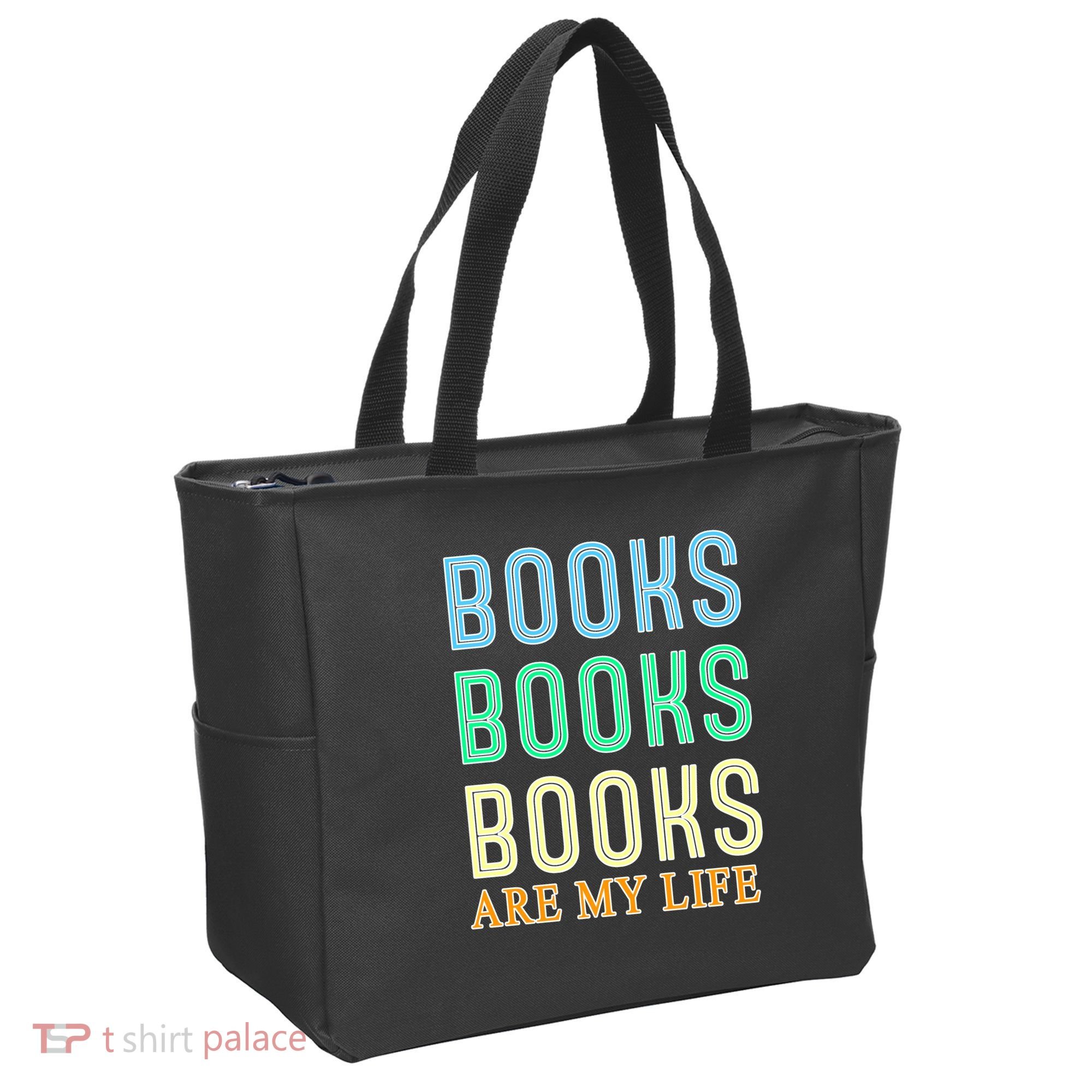 Books Are My Life Book Quotes Essential Tote Bag