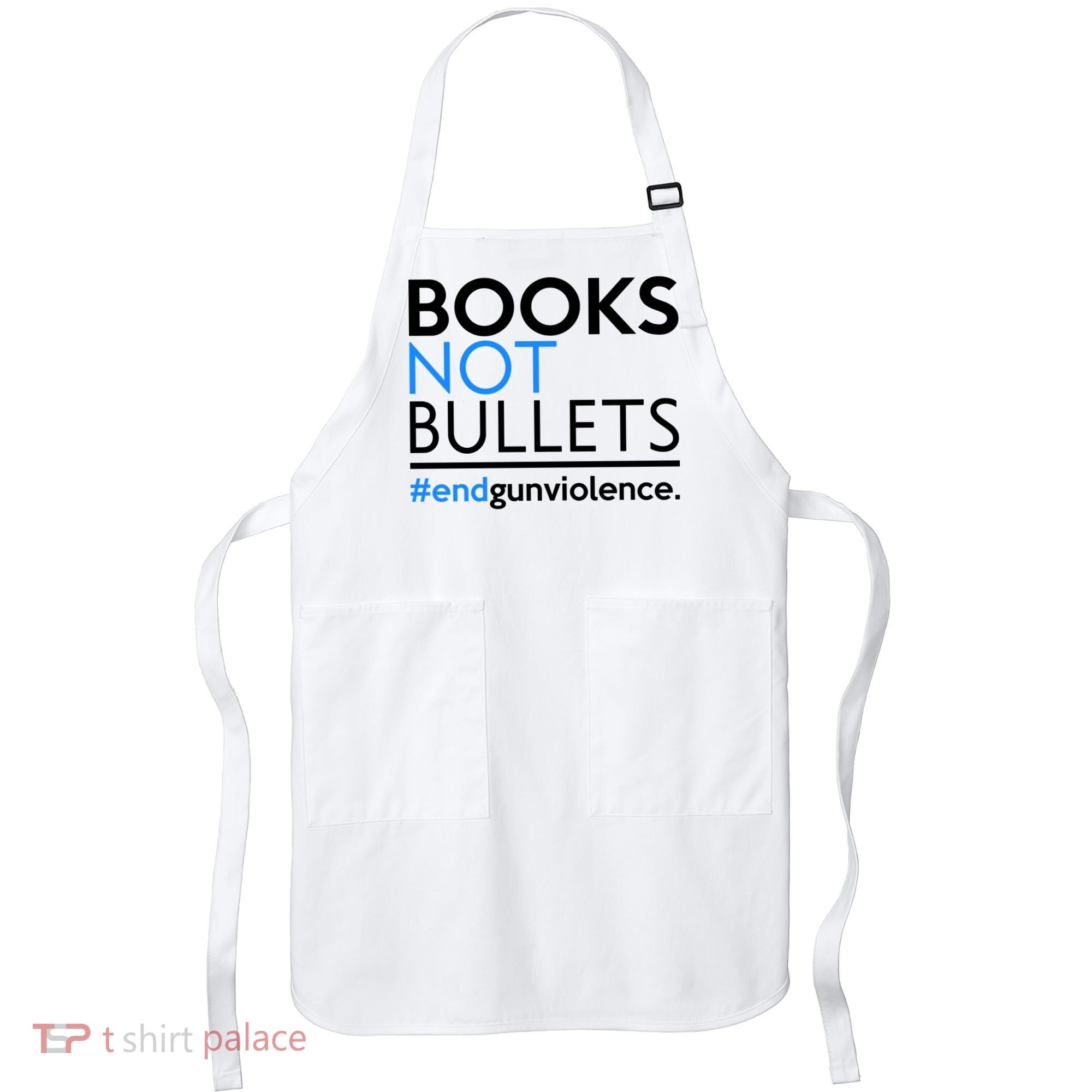 Books Not Bullets Apron
