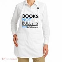 Books Not Bullets Apron thumb 2