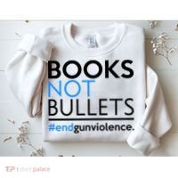 Books Not Bullets Sweatshirt thumb 2