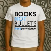 Books Not Bullets T-Shirt thumb 3
