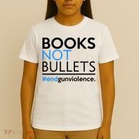 Books Not Bullets T-Shirt thumb 4