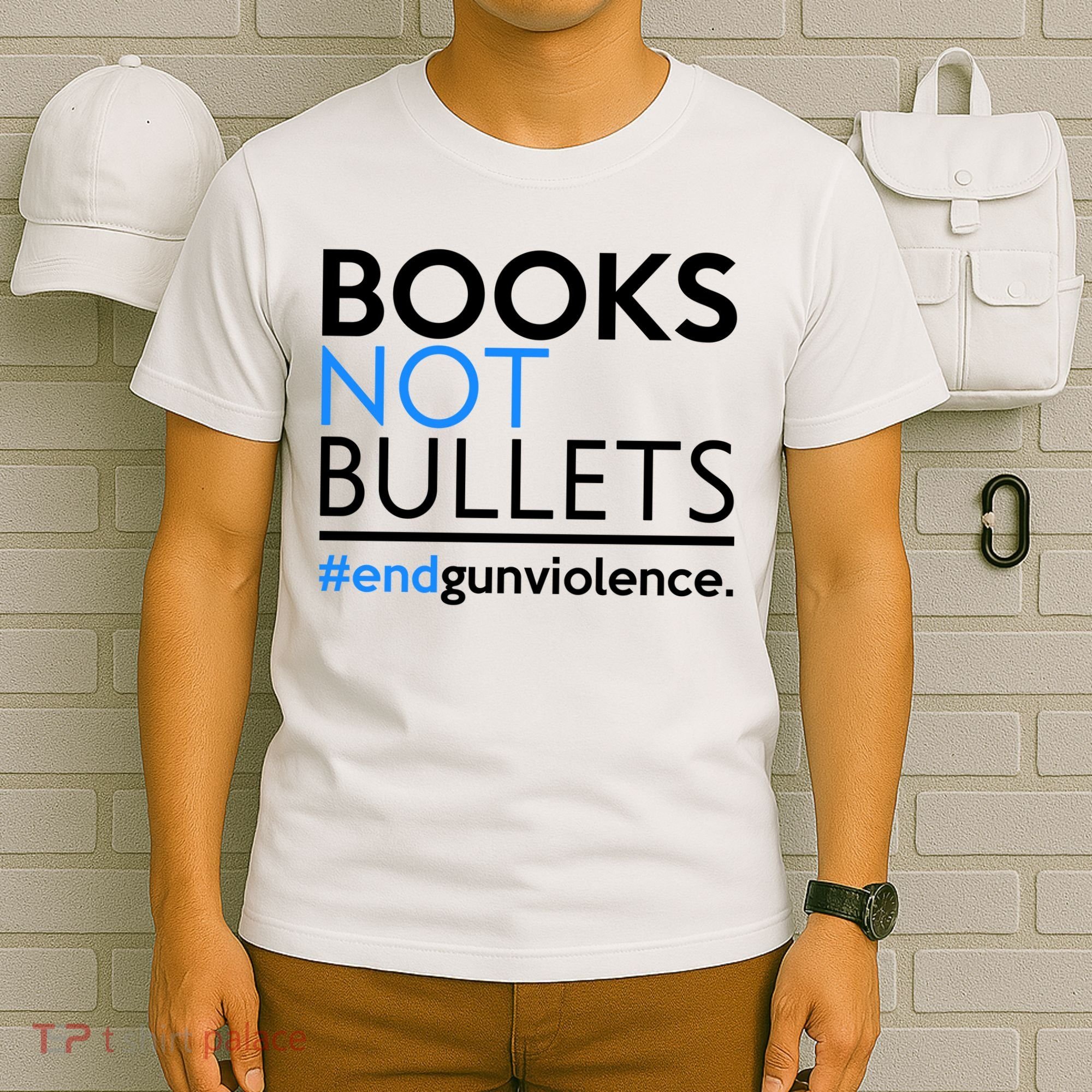 Books Not Bullets T-Shirt
