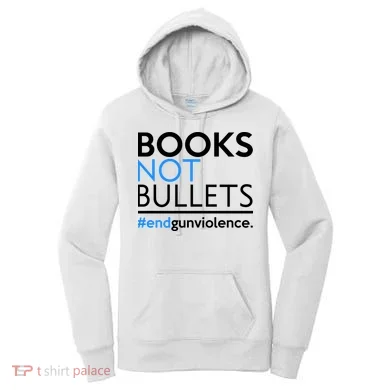 Books Not Bullets Women's Hoodie