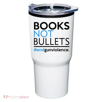 Books Not Bullets Tumbler