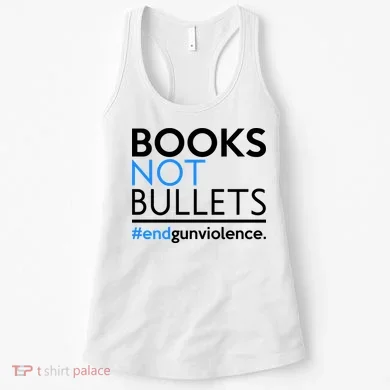 Books Not Bullets Women's Tank Top