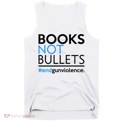 Books Not Bullets Tank Top