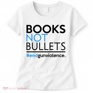 Books Not Bullets Women's T-Shirt